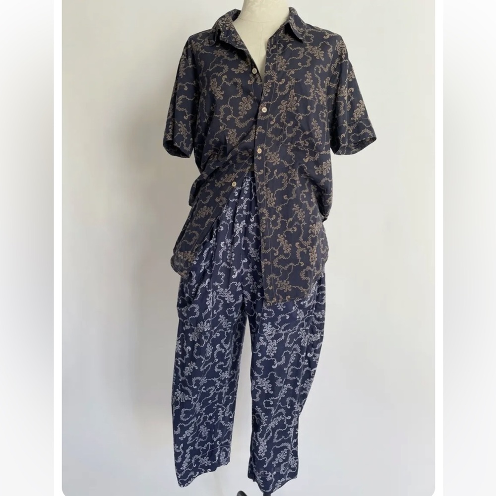 CP Shades featherweight cotton Indigo relaxed pants